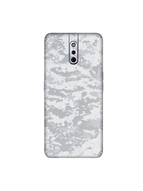 Trendy Skins Silver & Grey Shadow Pattern Oppo F11 Pro
