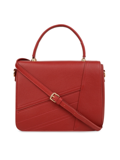 Addons Red Solid Satchel