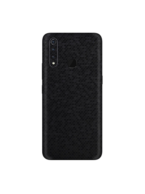 Trendy Skins Black Honey Comb Pattern Vivo Z1 Pro Phone Skin