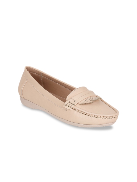 ELLE Women Loafers Casual Shoes, Nude