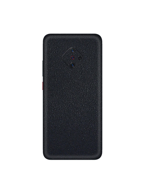 Trendy Skins Black Matte Pattern Vivo S1 Pro Phone Skin