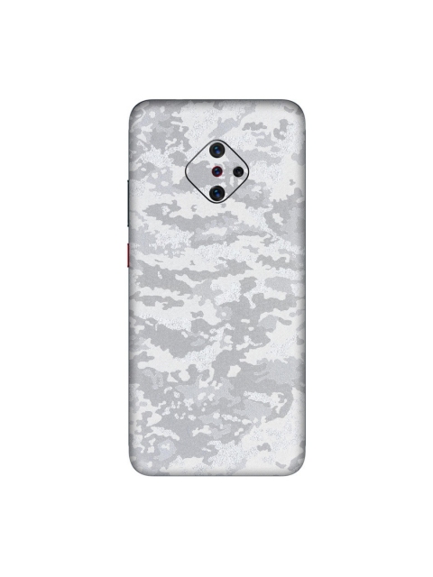 Trendy Skins White & Grey Shadow Pattern Vivo S1 Pro Phone Skin
