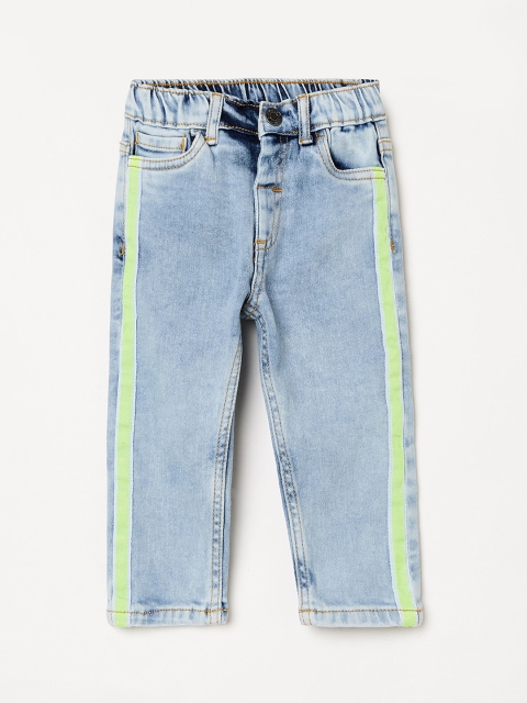 Juniors by Lifestyle Girls Blue Slim Fit Mid-Rise Clean Look Jeans