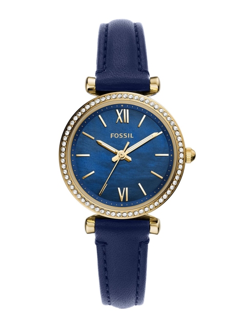 Fossil Women Blue Analogue Watch ES5017