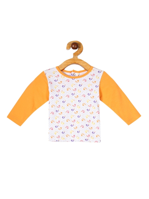Donuts Multicoloured Printed Pure Cotton Regular Top, Multi