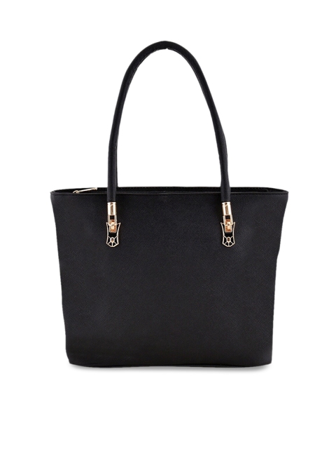 Lychee bags Black Solid Shoulder Bag
