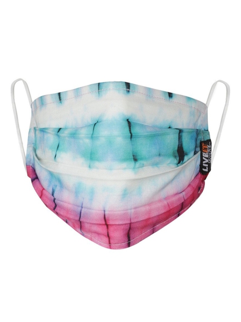 LIVE IT SAFE Unisex Pink & Blue Printed Reusable 4-Ply Anti Pollution Cloth Face Mask With Nano Technology
LIVE IT SAFE Unisex Pink & Blue Printed Reusable 4-Ply Anti Pollution Cloth Face Mask With Nano Technology