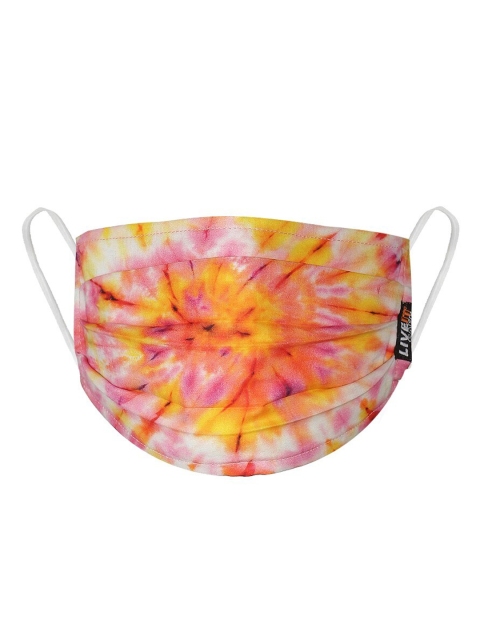 LIVE IT SAFE Yellow & Pink 4-Ply Reusable Anti-Pollution Cloth Face Mask With Nano Technology
LIVE IT SAFE Yellow & Pink 4-Ply Reusable Anti-Pollution Cloth Face Mask With Nano Technology