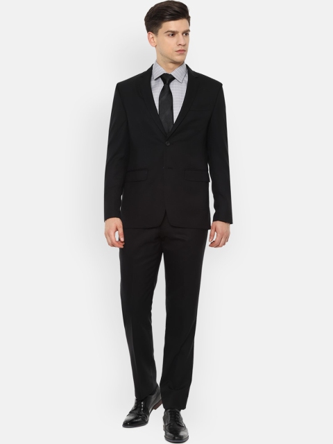 Luxure by Louis Philippe Men Black Self-Design Slim-Fit Single-Breasted Two-Piece Formal Suit
Luxure by Louis Philippe Men Black Self-Design Slim-Fit Single-Breasted Two-Piece Formal Suit