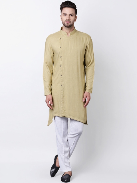 I Know Men Khaki Kurta