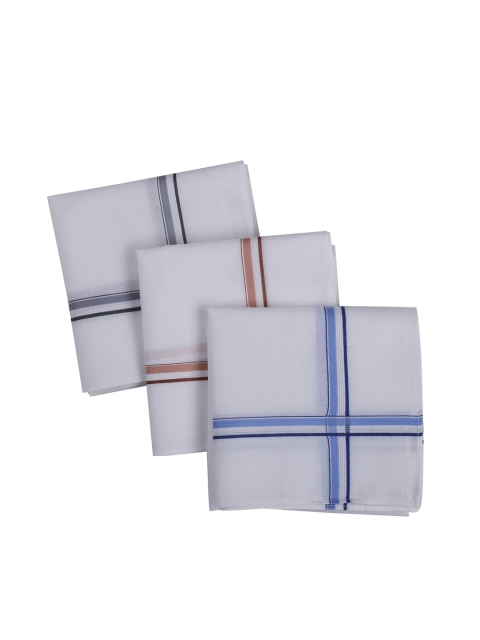 RICHARD PARKER by Pantaloons Men Pack Of 3 White Solid 100% Cotton Accessory Gift Set
RICHARD PARKER by Pantaloons Men Pack Of 3 White Solid 100% Cotton Accessory Gift Set