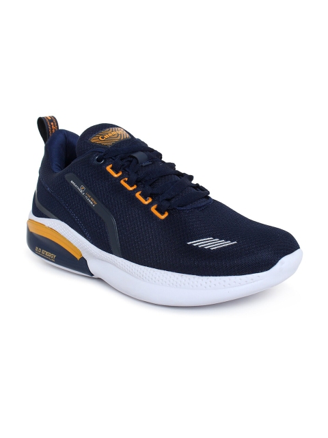 Champs Men Navy Blue Mesh Running Shoes