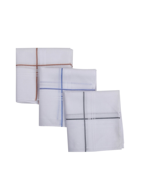 RICHARD PARKER by Pantaloons Men Pack Of 3 White Solid 100% Cotton Accessory Gift Set
RICHARD PARKER by Pantaloons Men Pack Of 3 White Solid 100% Cotton Accessory Gift Set