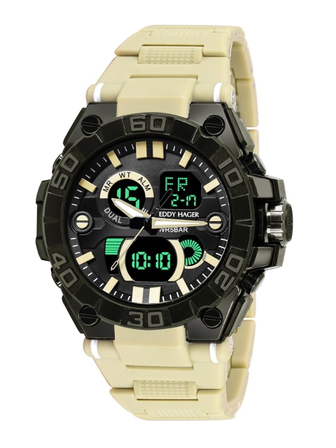 EDDY HAGER Men Analogue Watch Eddy hager 804 Black & Grey