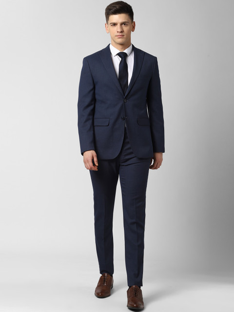 Peter England Elite Men Navy Blue Solid Slim-Fit Single-Breasted Two-Piece Formal Suit
Peter England Elite Men Navy Blue Solid Slim-Fit Single-Breasted Two-Piece Formal Suit