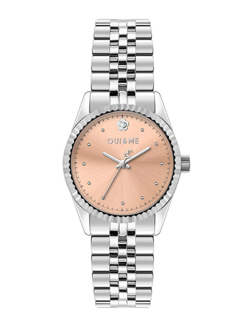 OUI & ME Women Rose Gold Analogue Watch ME010283 
OUI & ME Women Rose Gold Analogue Watch ME010283
