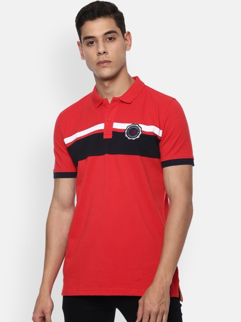 Van Heusen Sport Men Red Black Colourblocked Polo Collar Cotton Pure Cotton T-shirt
Van Heusen Sport Men Red Black Colourblocked Polo Collar Cotton Pure Cotton T-shirt