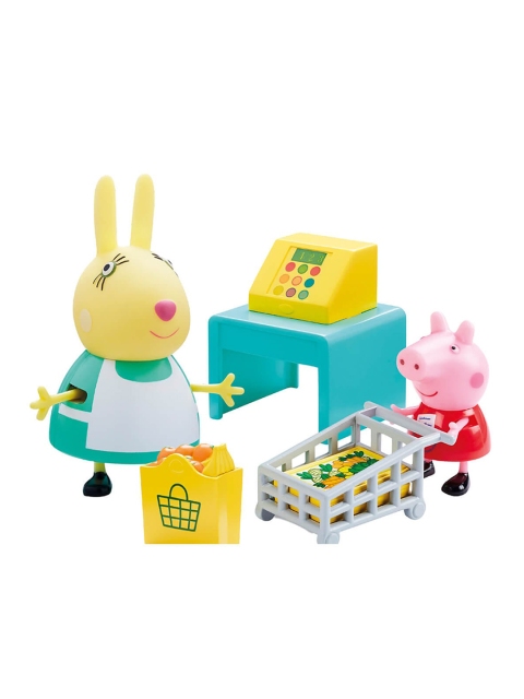 Planet Superheroes Kids Blue & Yellow Peppa Pig Playset Peppa's Shopping Trip Figure
Planet Superheroes Kids Blue & Yellow Peppa Pig Playset Peppa's Shopping Trip Figure