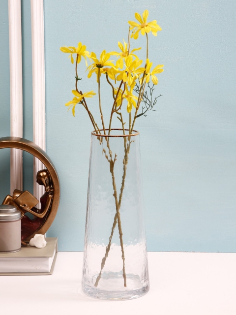 TAYHAA Transparent Handcrafted Glass Vase