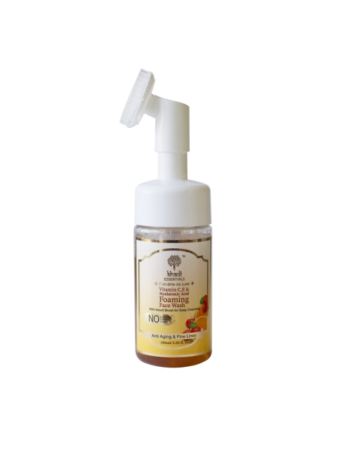 Khadi Essentials Vitamin C Hyaluronic Acid Foaming Face Wash for Deep Cleansing Anti Aging, Orange
Khadi Essentials Vitamin C Hyaluronic Acid Foaming Face Wash for Deep Cleansing Anti Aging, Orange