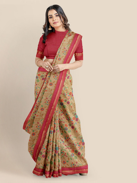 Kalamandir Beige Printed Silk Blend Saree
Kalamandir Beige Printed Silk Blend Saree