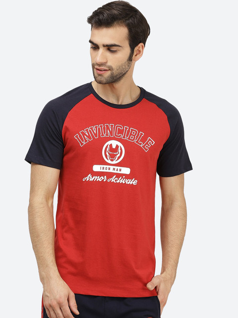 Free Authority Men Multicoloured Colourblocked Iron Man Round Neck Pure Cotton T-shirt, Multi
Free Authority Men Multicoloured Colourblocked Iron Man Round Neck Pure Cotton T-shirt, Multi