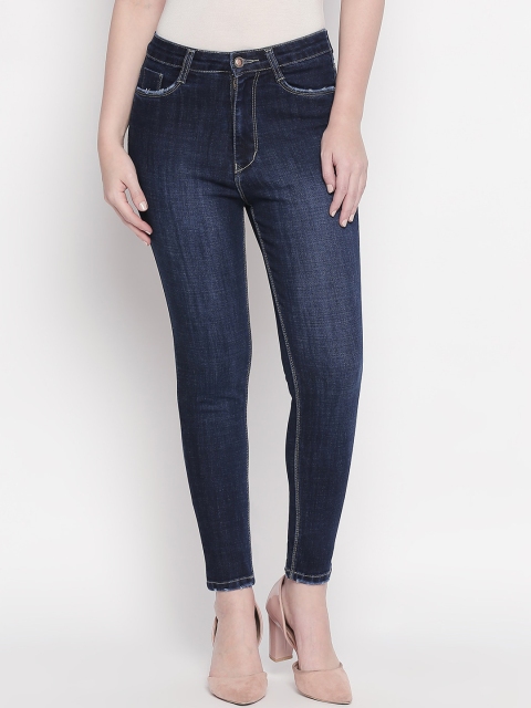 PURPLE WATER Women Blue Slim Fit Jeans