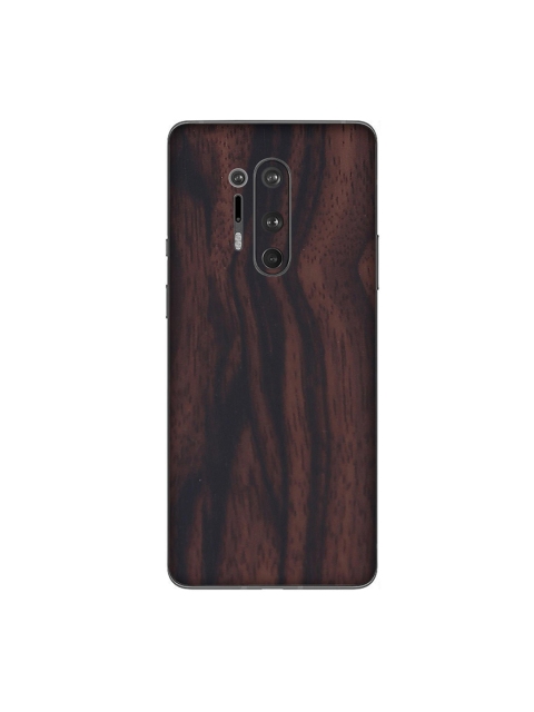 Trendy Skins Brown Ebony Wood Pattern OnePlus 8 Pro Mobile Skin