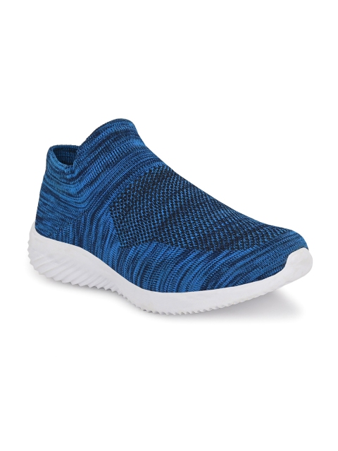 DERBY KICKS Men Blue Mesh Running Shoes