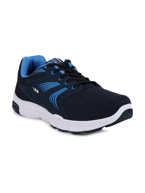Campus Men Navy Blue Mesh Running Shoes