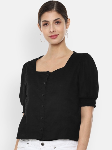 Van Heusen Woman Black Regular Top