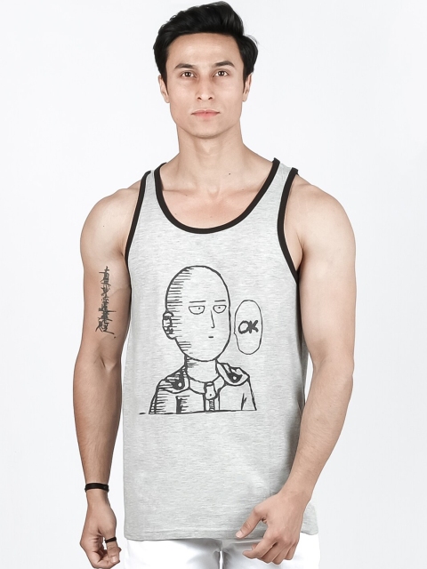 ComicSense.xyz Men Black & Grey One Punch Man Printed Pure Cotton Innerwear Vest
ComicSense.xyz Men Black & Grey One Punch Man Printed Pure Cotton Innerwear Vest
