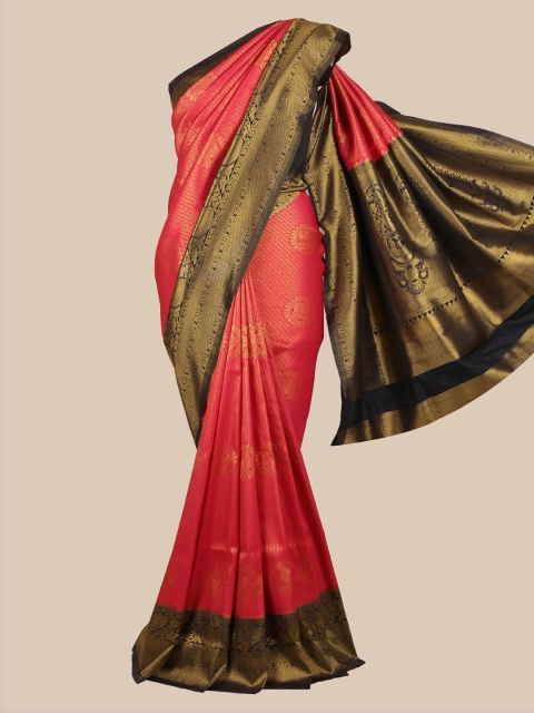 Pothys Pink Art Silk Woven Design Banarasi Saree