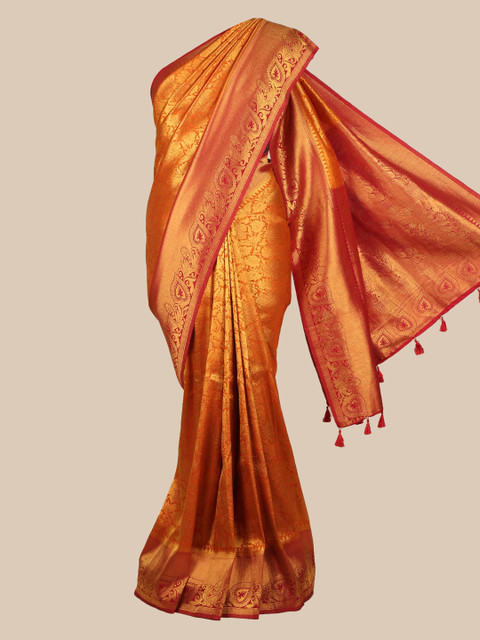 Pothys Mustard Woven Design Art Silk Saree
Pothys Mustard Woven Design Art Silk Saree