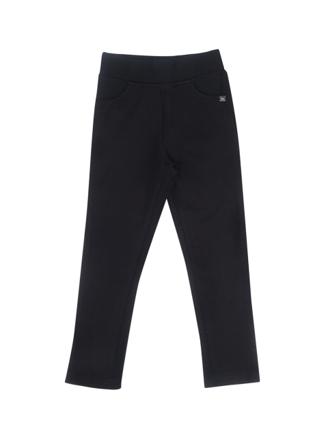 Tiny Girl Girls Black Solid Jeggings