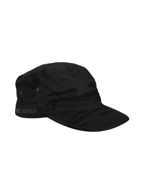 Royal Enfield Unisex Grey Camouflage Printed Army Cadet Cap