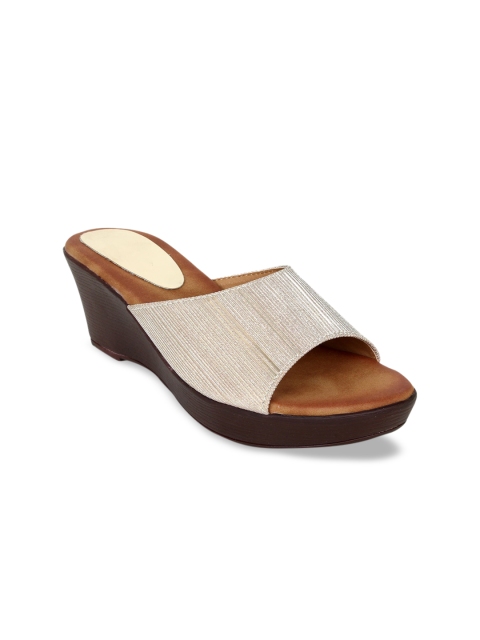 Bloomtale Women Beige Solid Sandals