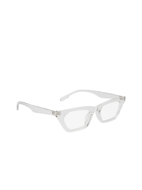 Ted Smith Women Clear Lens & White Cateye Sunglasses with UV Protected Lens, Transparent
Ted Smith Women Clear Lens & White Cateye Sunglasses with UV Protected Lens, Transparent