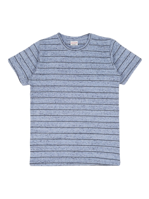 RAINE AND JAINE Boys Blue & Black Striped T-shirt