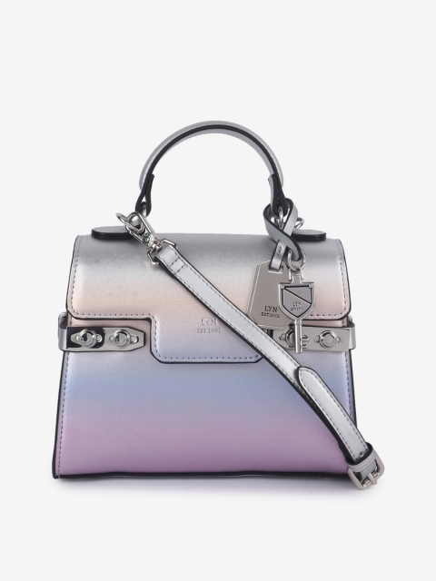 LYN Multicoloured Colourblocked Satchel, Multi