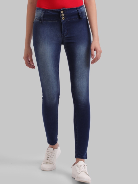 Parx Women Blue Heavy Fade Jeans