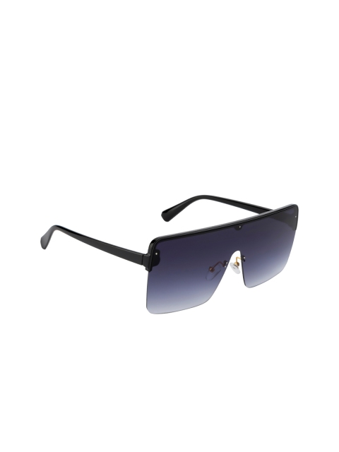 Ted Smith Unisex Blue Lens & Black Shield Sunglasses with UV Protected Lens TS-MASK_GRY
Ted Smith Unisex Blue Lens & Black Shield Sunglasses with UV Protected Lens TS-MASK_GRY