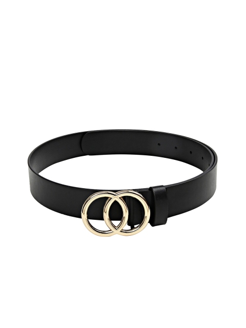 CRUSSET Women Black Solid Belt