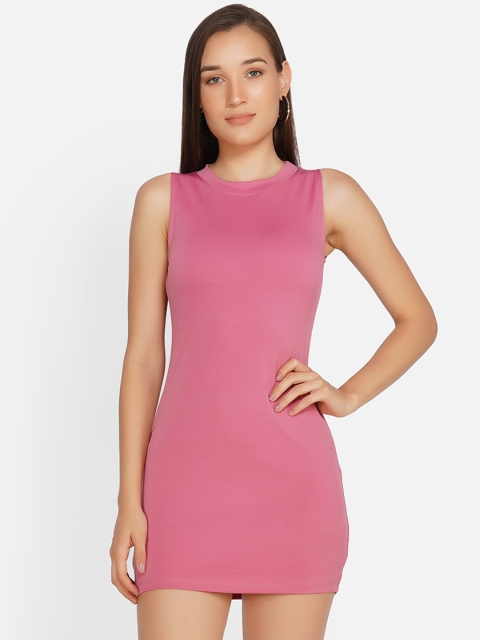 NEU LOOK FASHION Pink Bodycon Dress