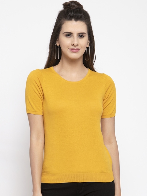 Global Republic Mustard Yellow Regular Top