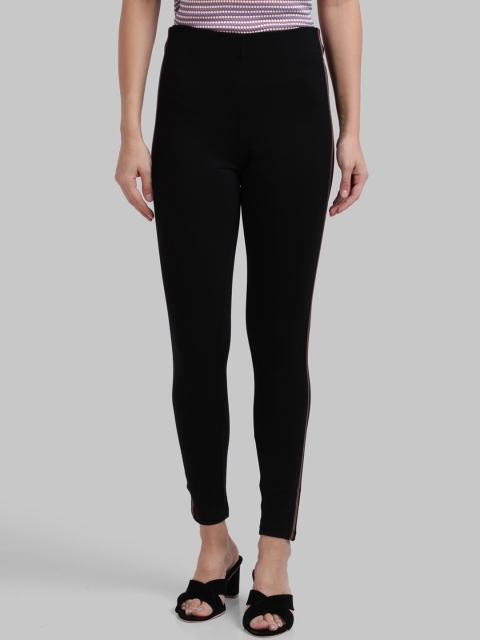 Parx Women Black Solid Jeggings