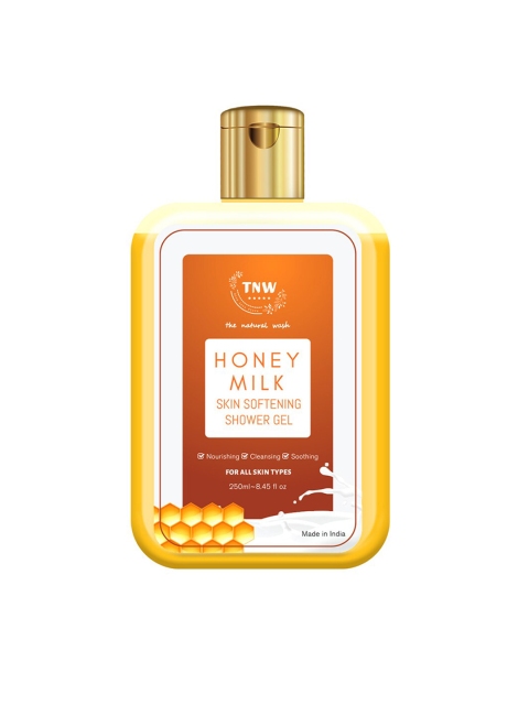 TNW the natural wash Honey Milk Skin Moisturising Body Wash Shower Gel Soap - 250 ml, Yellow
TNW the natural wash Honey Milk Skin Moisturising Body Wash Shower Gel Soap - 250 ml, Yellow