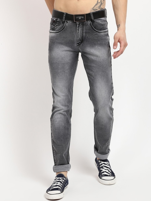 V2 Value & Variety Men Grey Light Fade Jeans