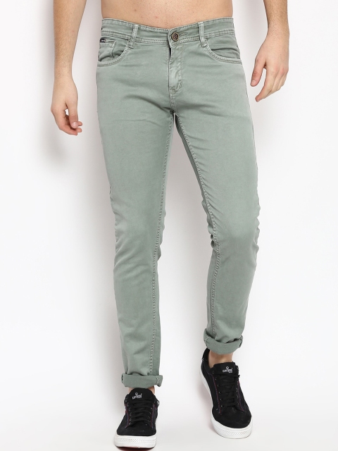 V2 Value & Variety Men Green Jeans