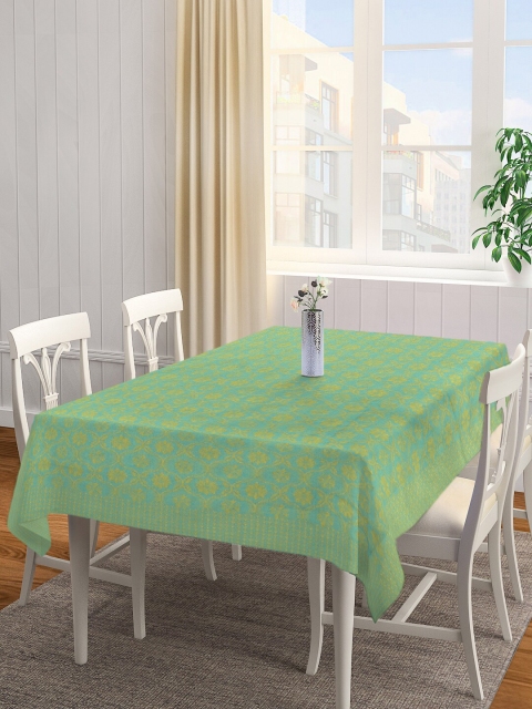 NEUDIS Teal Blue & Yellow Floral Printed Pure Premium Cotton Courdray 4 Seater Square Table Cover
NEUDIS Teal Blue & Yellow Floral Printed Pure Premium Cotton Courdray 4 Seater Square Table Cover